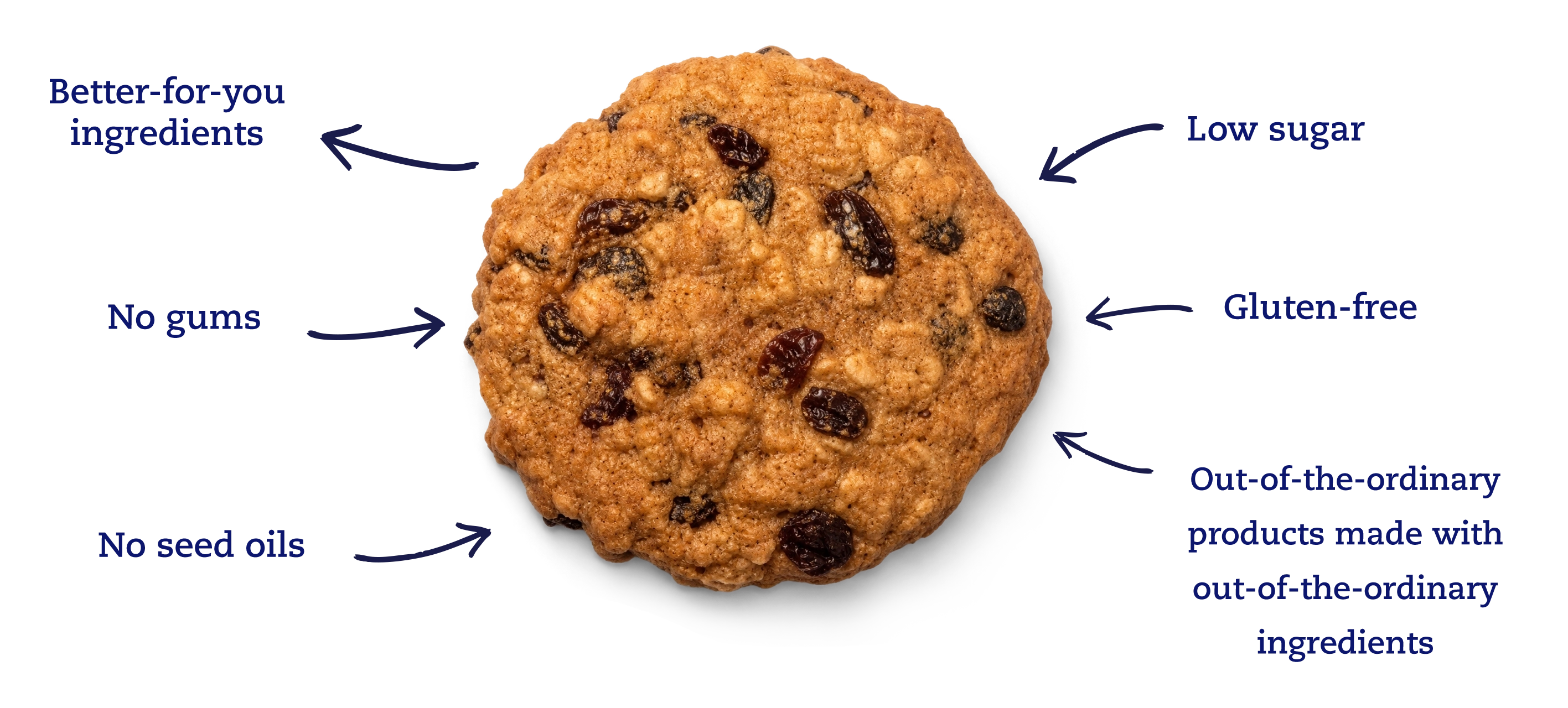 Oatmeal raisin cookie